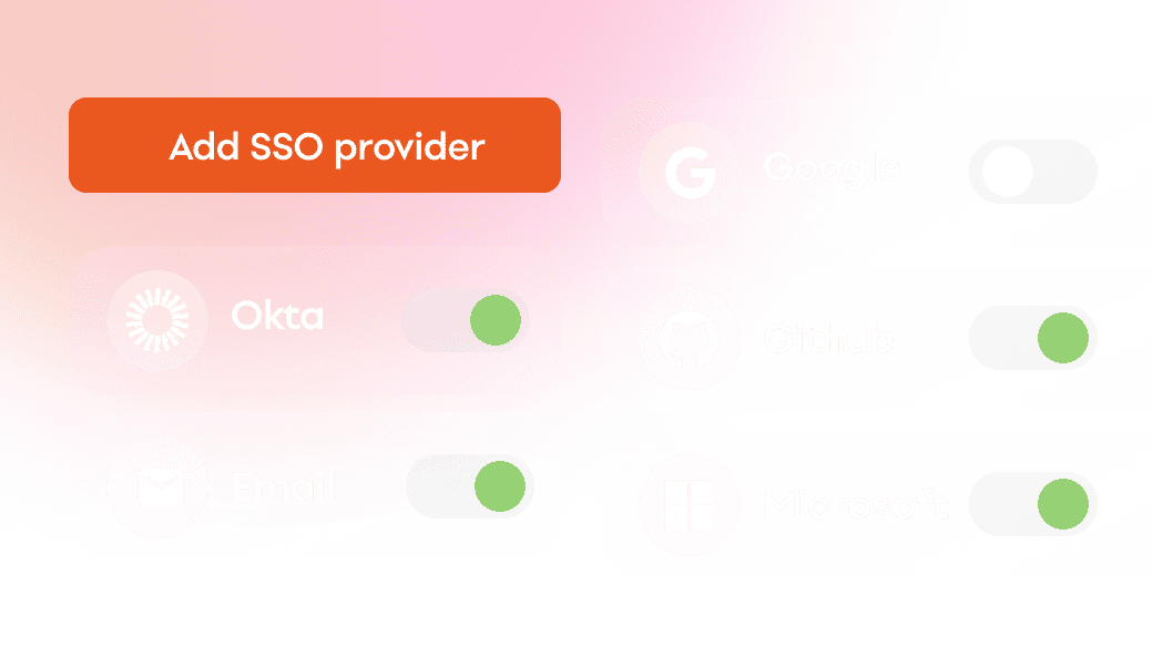 Add SSO provider